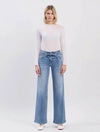 Lucid High Rise Wide Leg Jean With Belt
