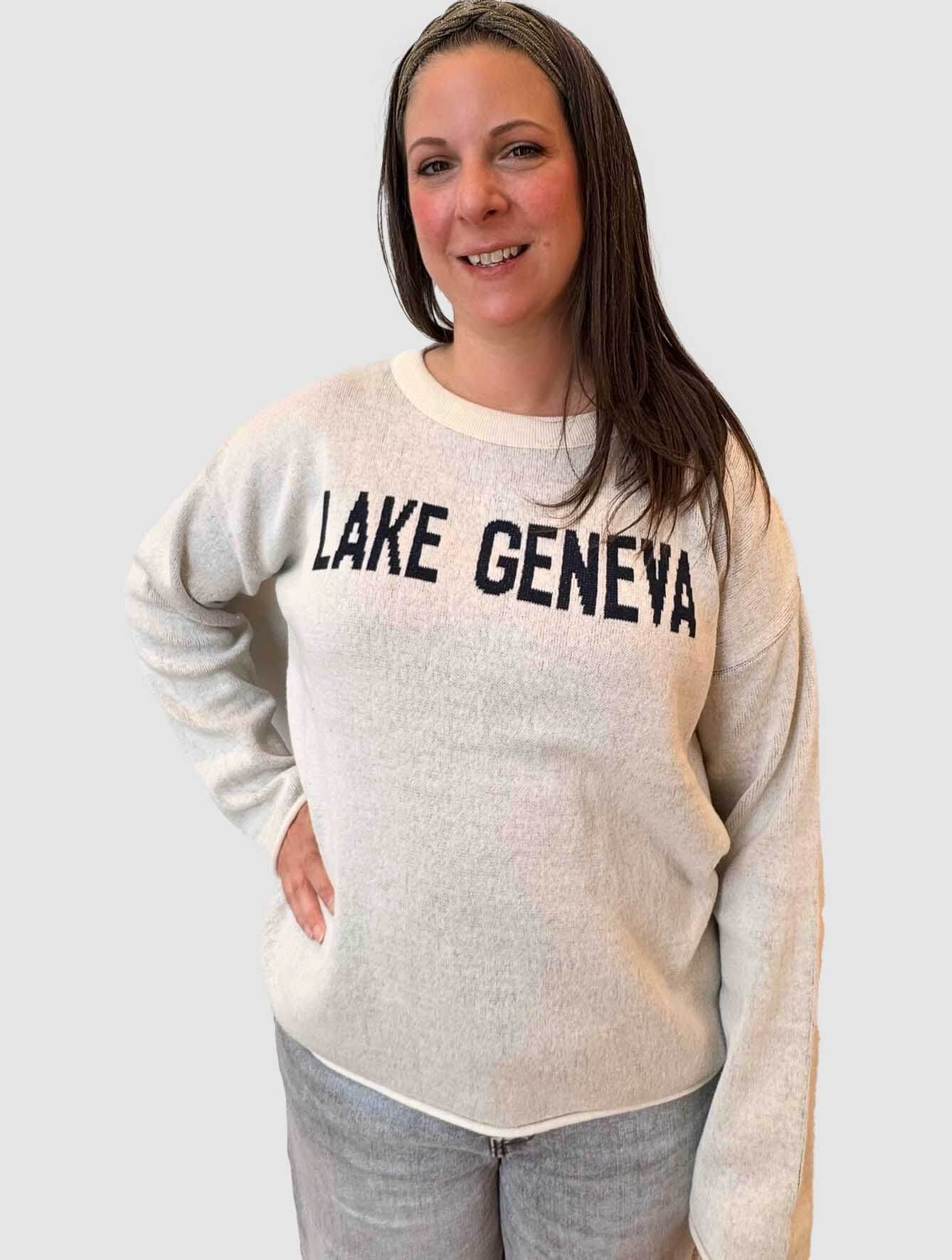 "Lake Geneva" Boxy Sweater