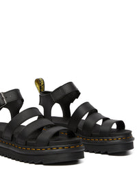 Dr. Martens Blaire Sandals in Black Hydro