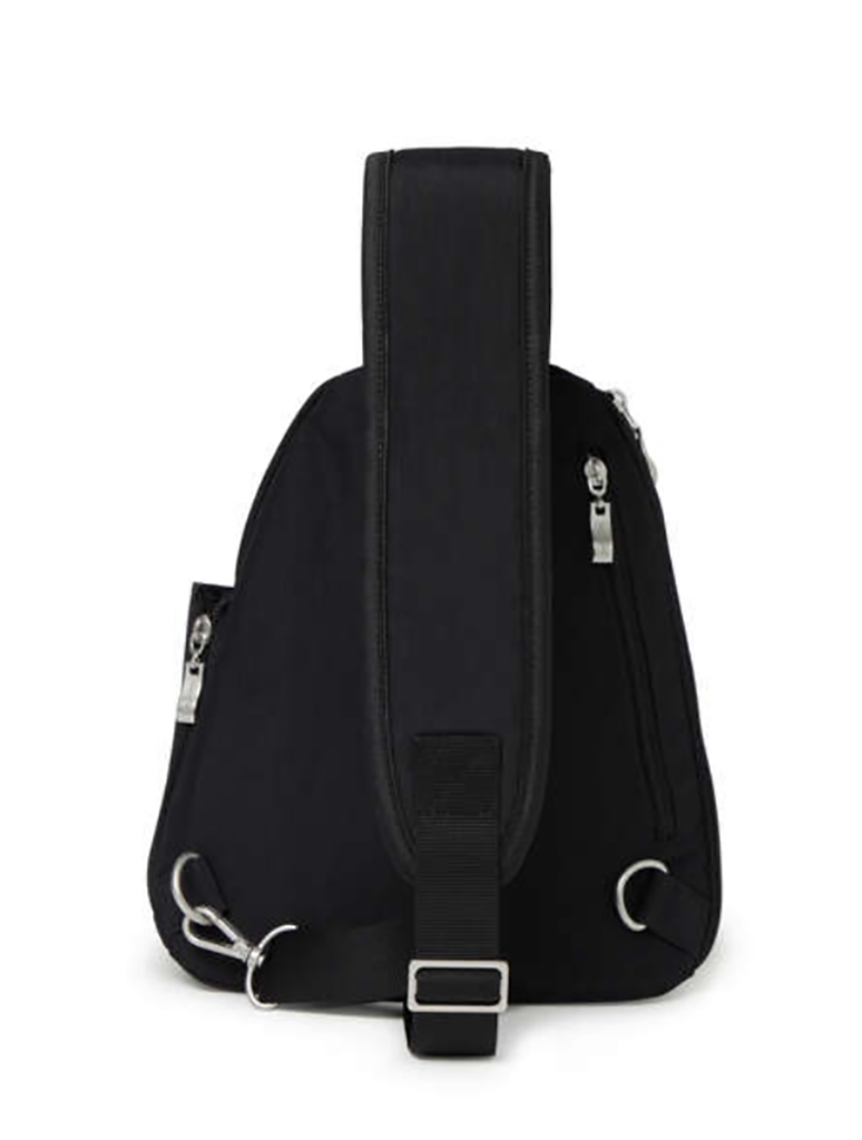 Sling Bag with Printed Strap-Black – Jolie Vaughan Mature Women's