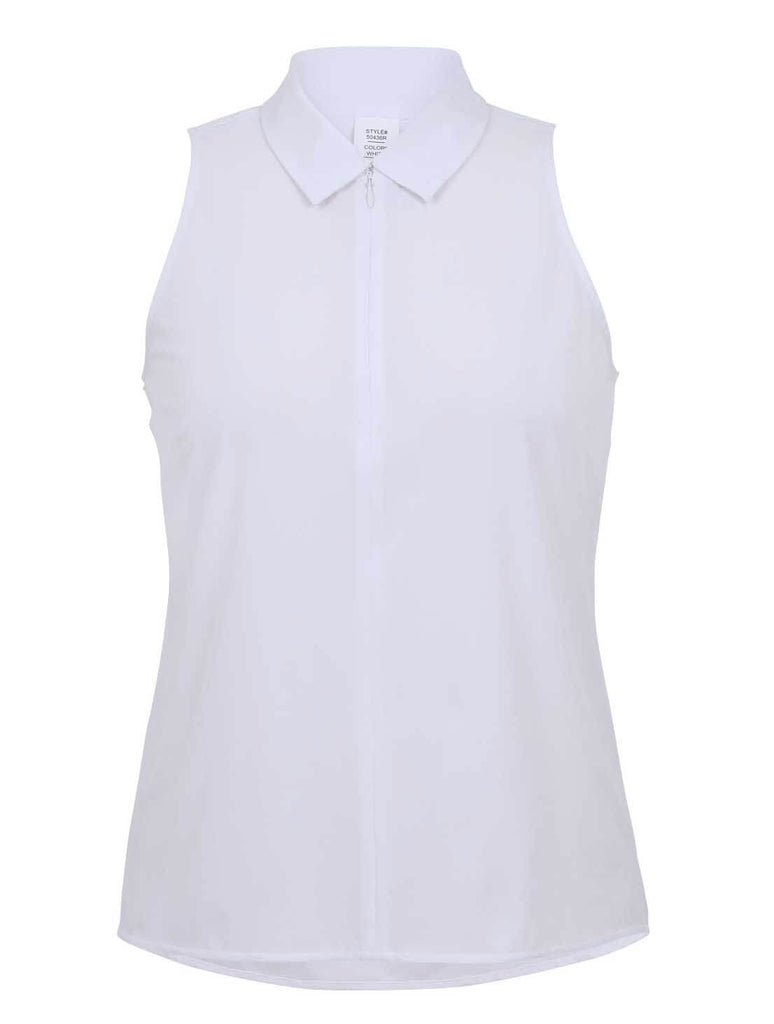 Spanx Sunshine Sleeveless Top in White