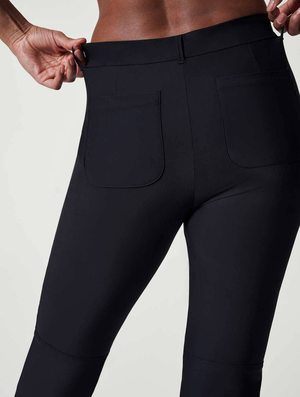 Spanx Sunshine Pant Kick Flare in Black