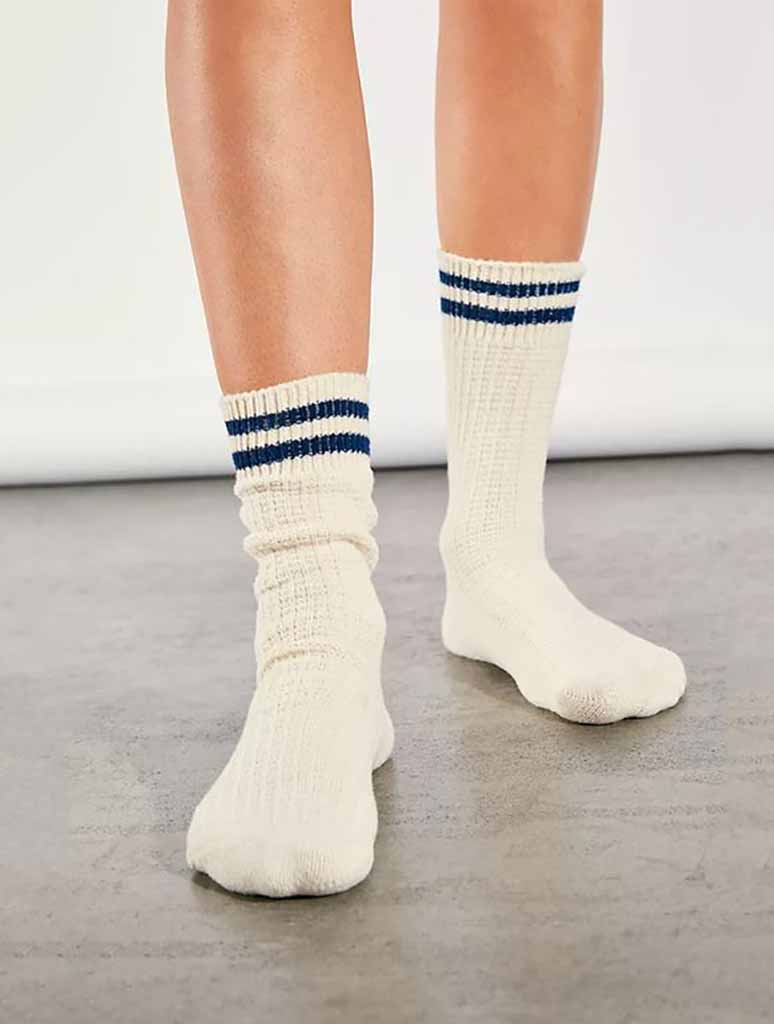 Free People Jackson Sock in Classic Navy