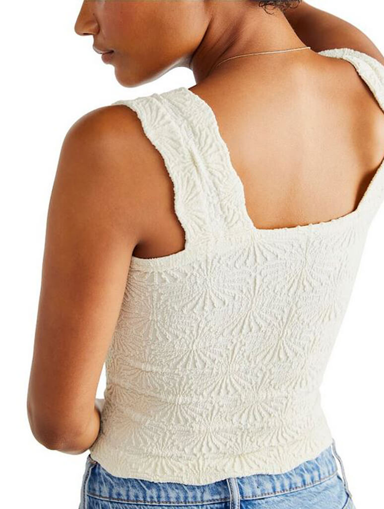 Free People Love Letter Cami in Ivory