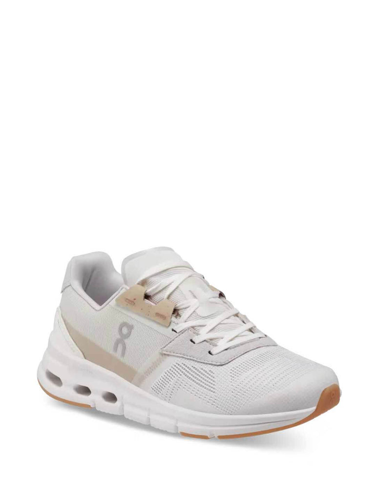 On Running Cloudrift Sneaker in Undyed-White/Sand 7630419165842