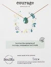 SoulKu "Courage" Necklace in Amazonite