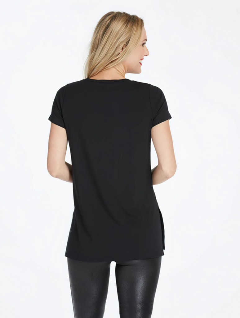 The Perfect Short Sleeve Crew Neck Top – Spanx