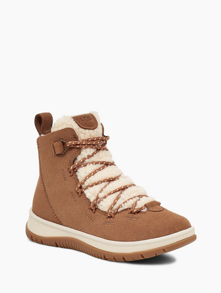 UGG Lakesider Heritage Mid Boot in Chestnut Suede