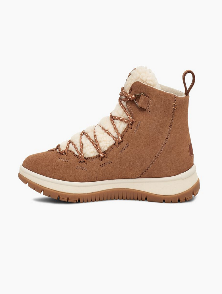 UGG Lakesider Heritage Mid Boot in Chestnut Suede