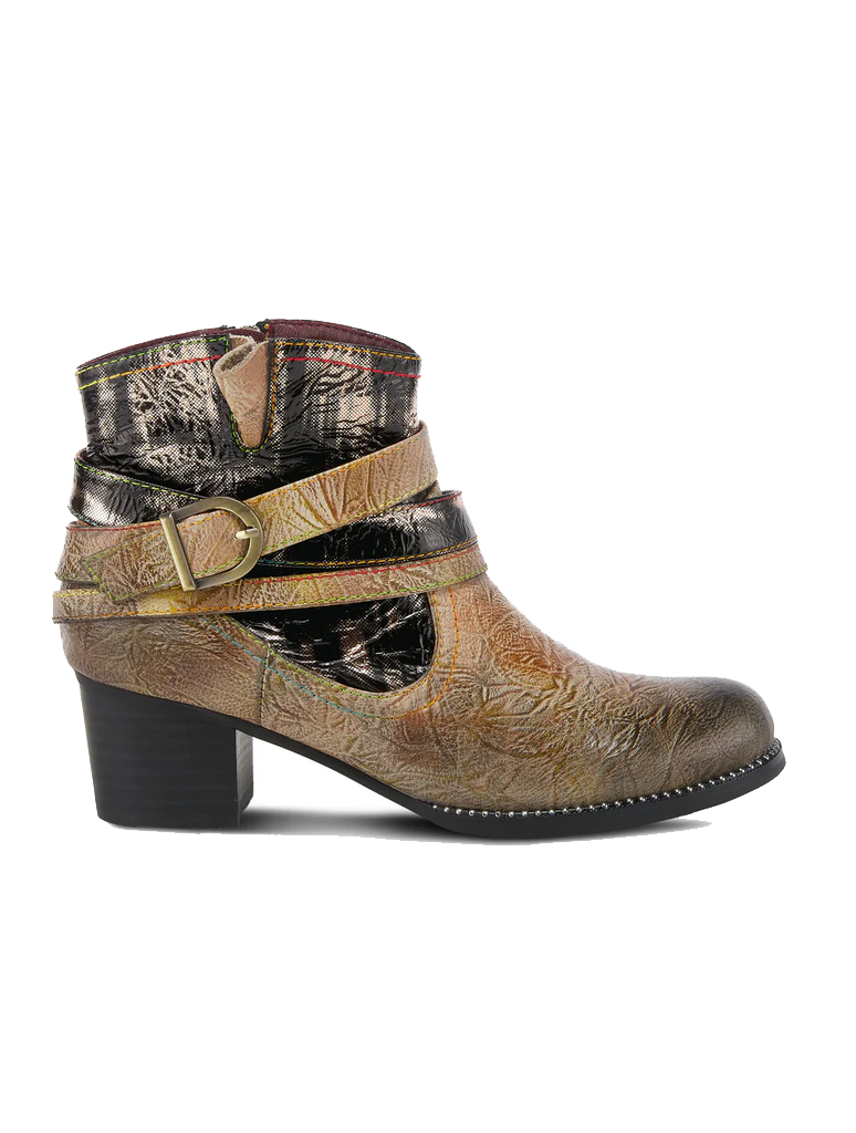 6768193830987-L-Artiste-Zhamsha-Bootie-in-Shine-Brown-Multi