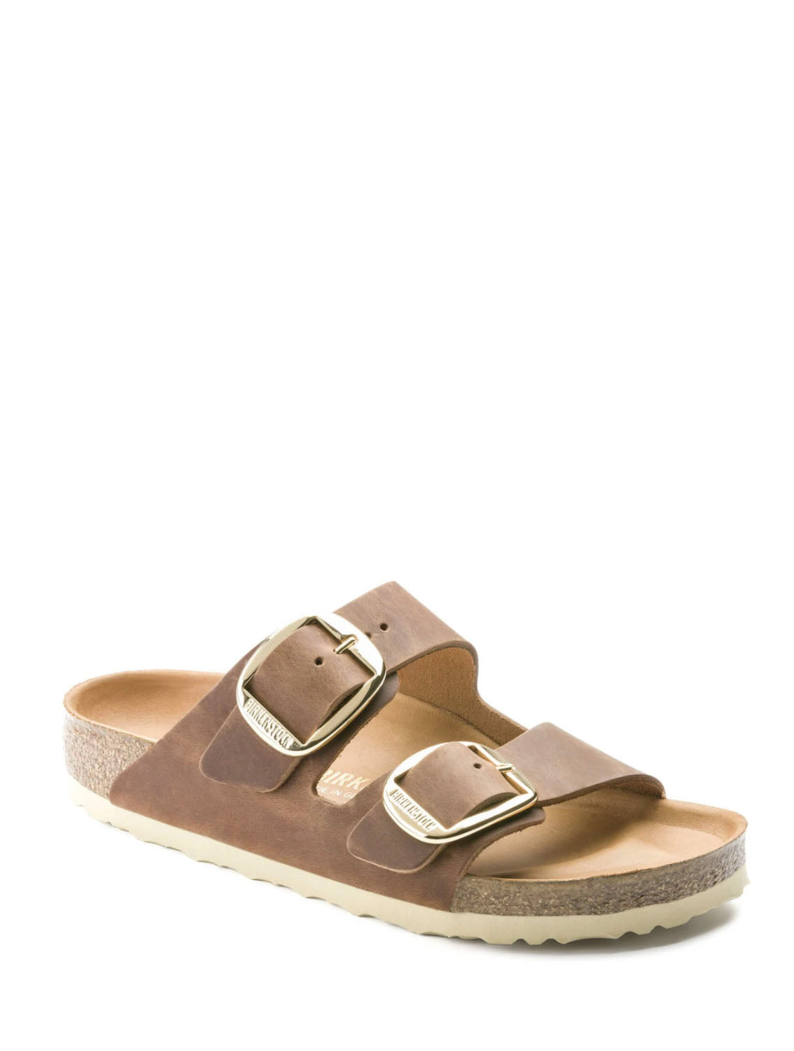 Birkenstock arizona cheap cognac big buckle