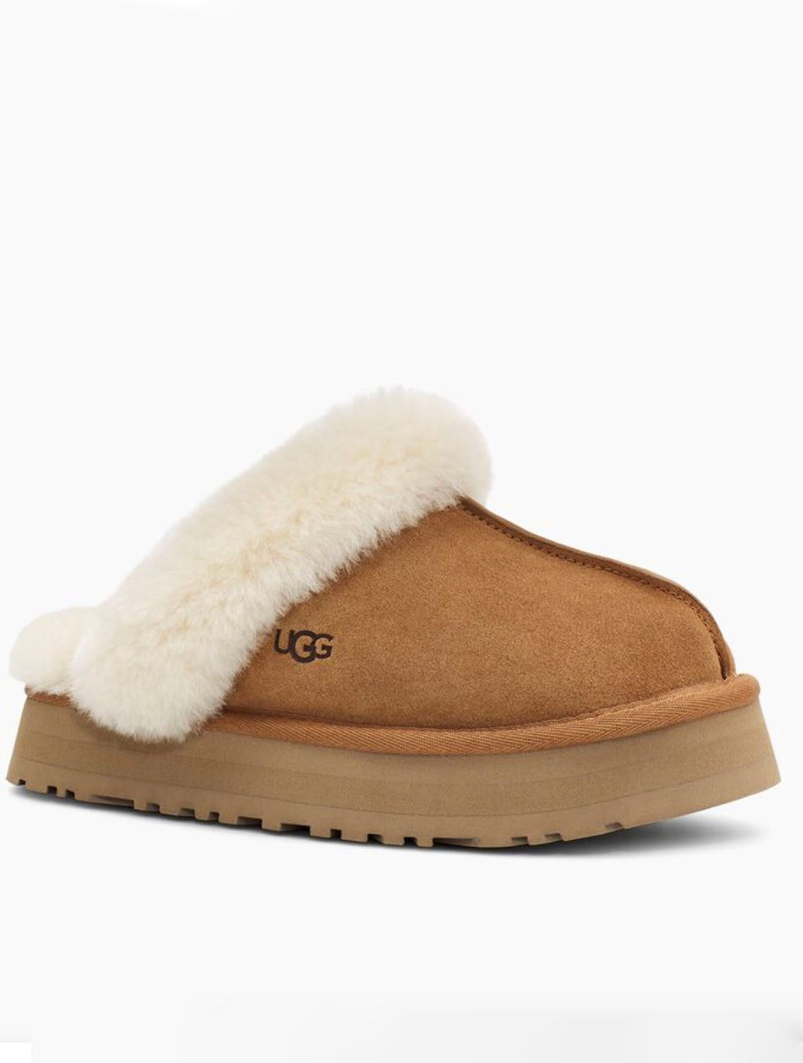 UGG Disquette Slipper in Chestnut JAYNE Boutique