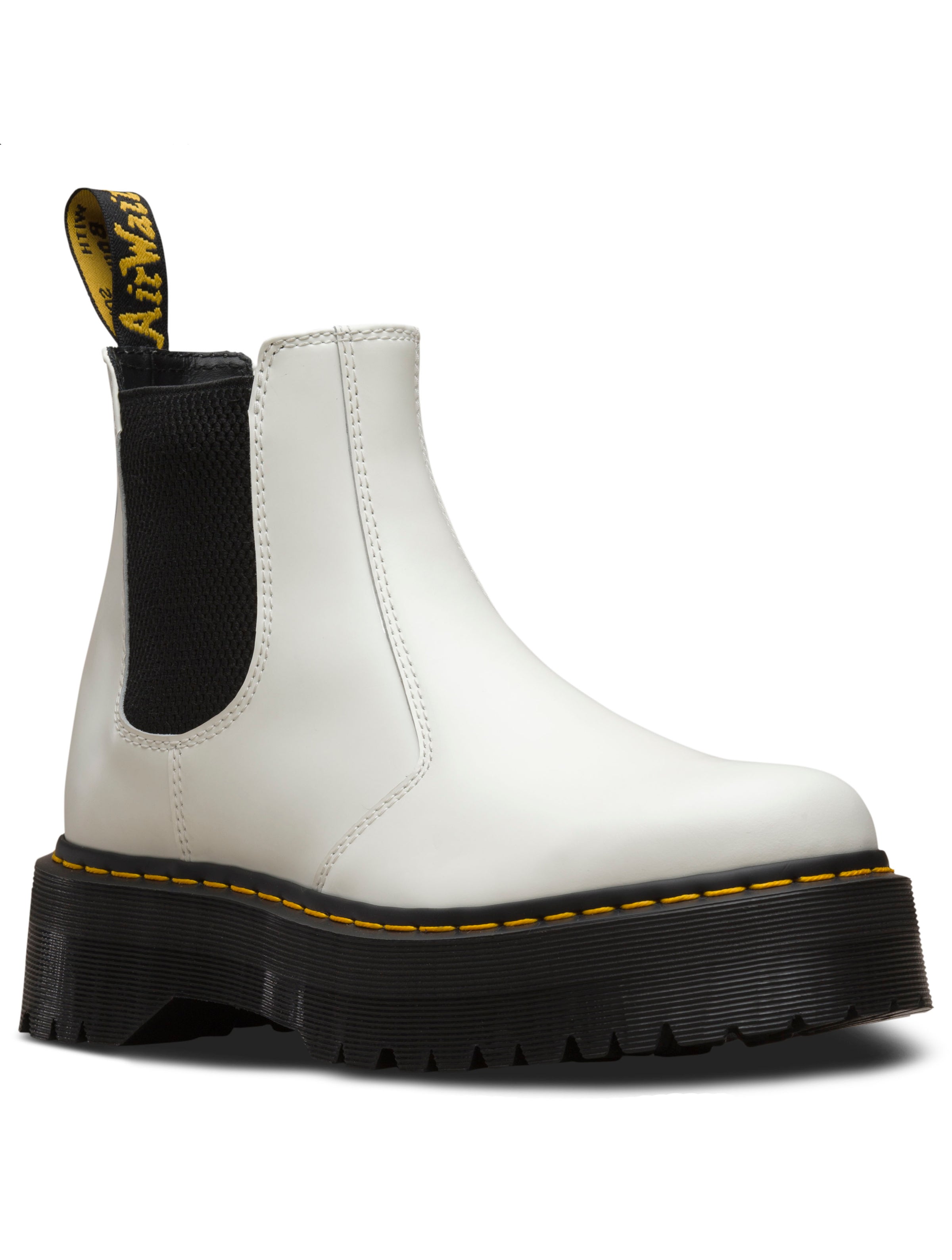 Dr. Martens 2976 Chelsea Quad Boot in White (Final Sale)