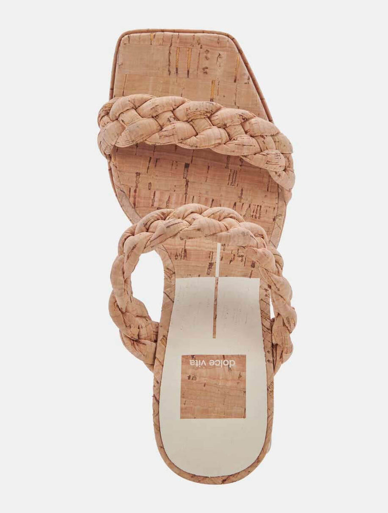 Dolce Vita Ashby Heel in Natural Cork