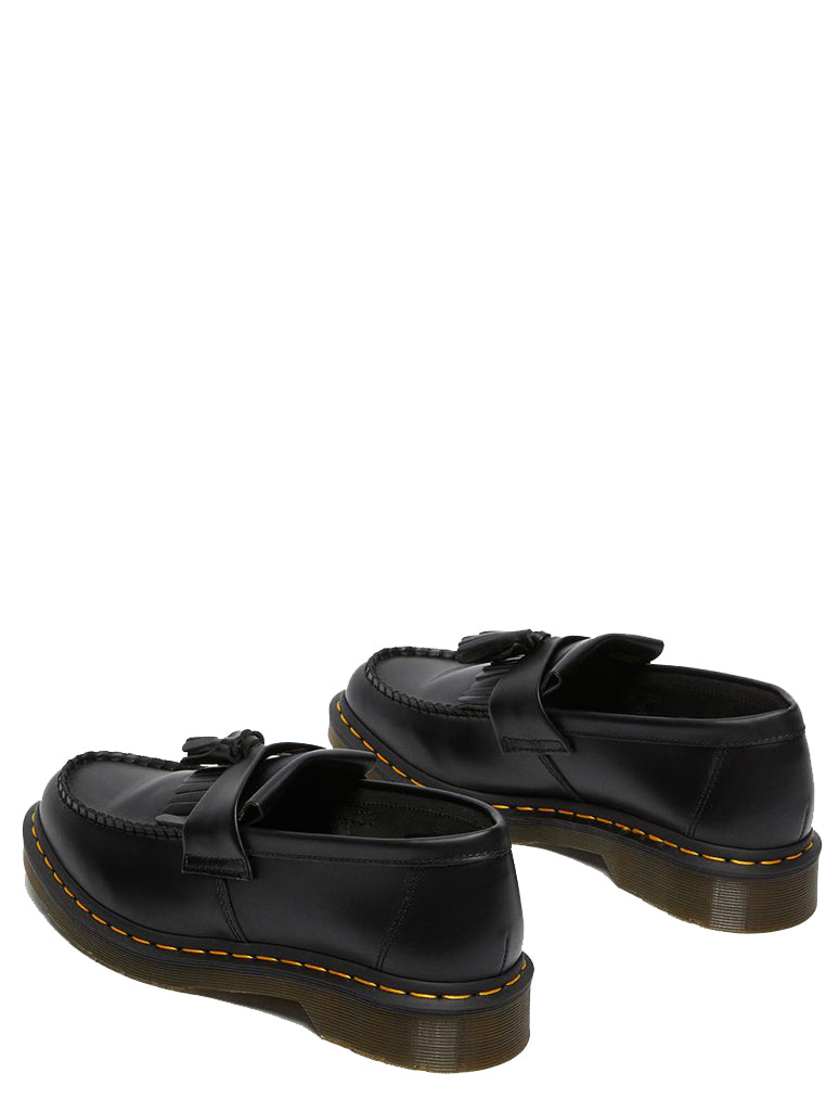 Dr. Martens Adrian Tassel Loafer in Black Smooth Leather – JAYNE