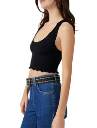Free People Here For You Cami in Black