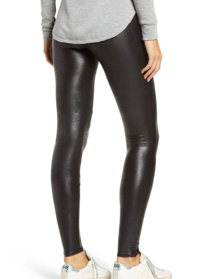 Spanx Faux Leather Leggings in Black Women’s Size XL New