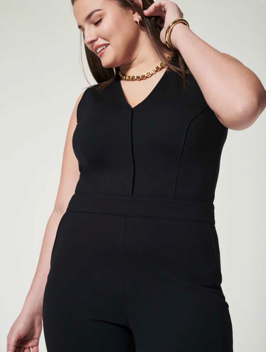 Spanx The Perfect Sleeveless Jumpsuit in Classic Black – JAYNE Boutique