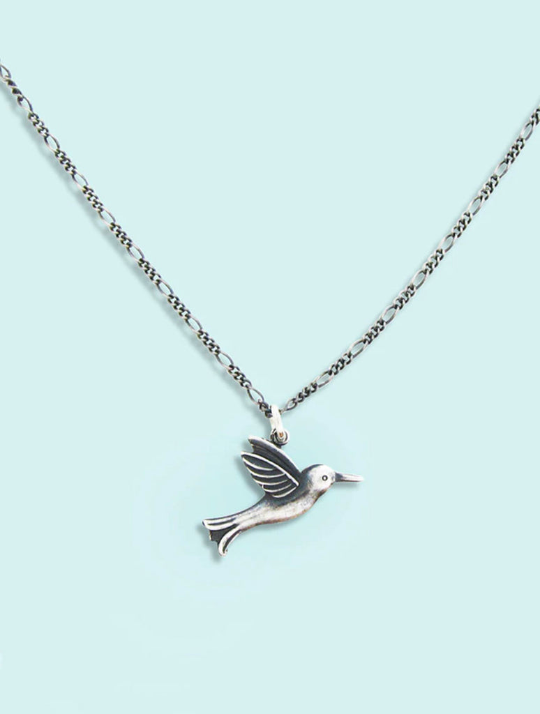6694397771851-Hummingbird-Necklace-in-Silver---