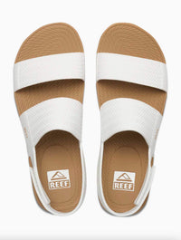 Reef Water Vista Sandal in White/Tan