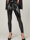Spanx W Faux Patent Leather Leggings Classic Black
