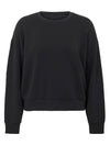 Spanx AirEssential Crew Sweater in Very Black 843953466321